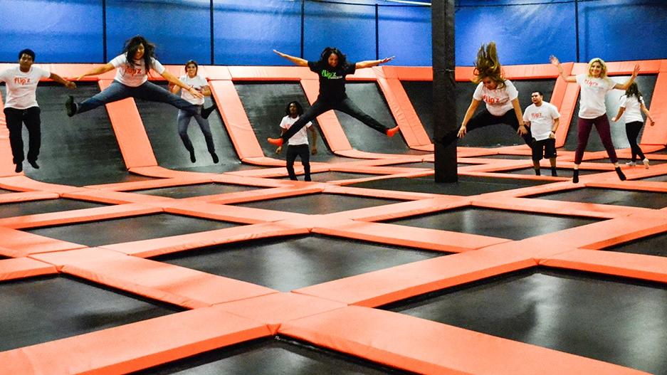 Flip Z Trampoline Amusement Park Opens In San Antonio S Pica Pica Plaza San Antonio Business Journal