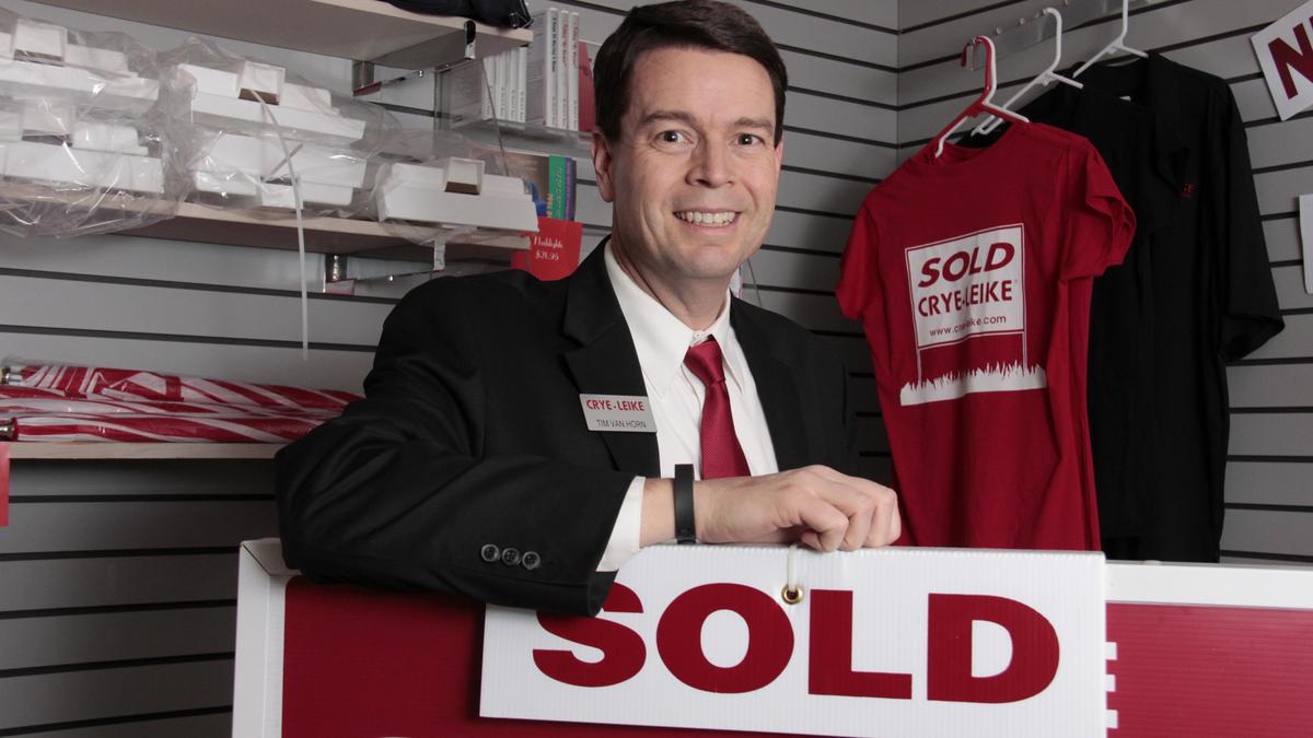 Tim Van Horn, agent with CryeLeike realty is on the move. Memphis