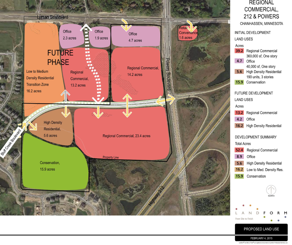 Plans surface for 110acre mixeduse lifestyle center in Chanhassen