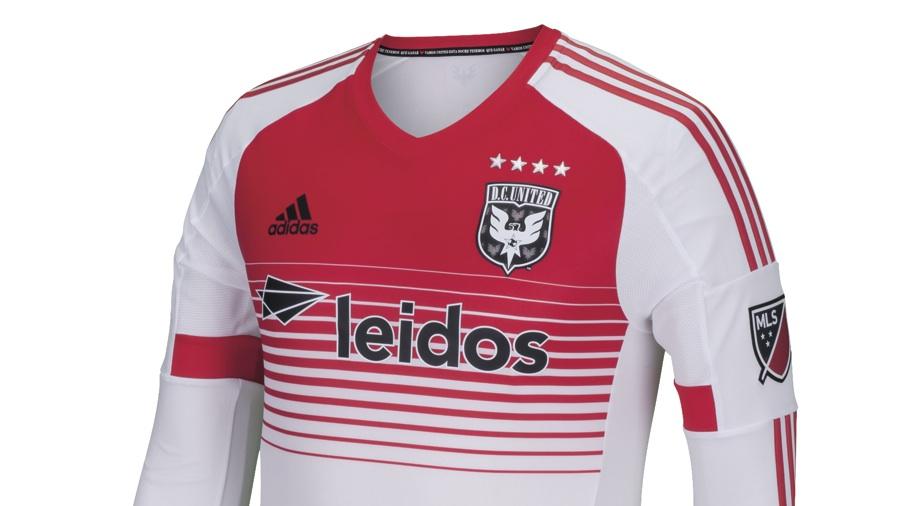 D.C. United MLS Adidas Aeroready Primary Team Jersey