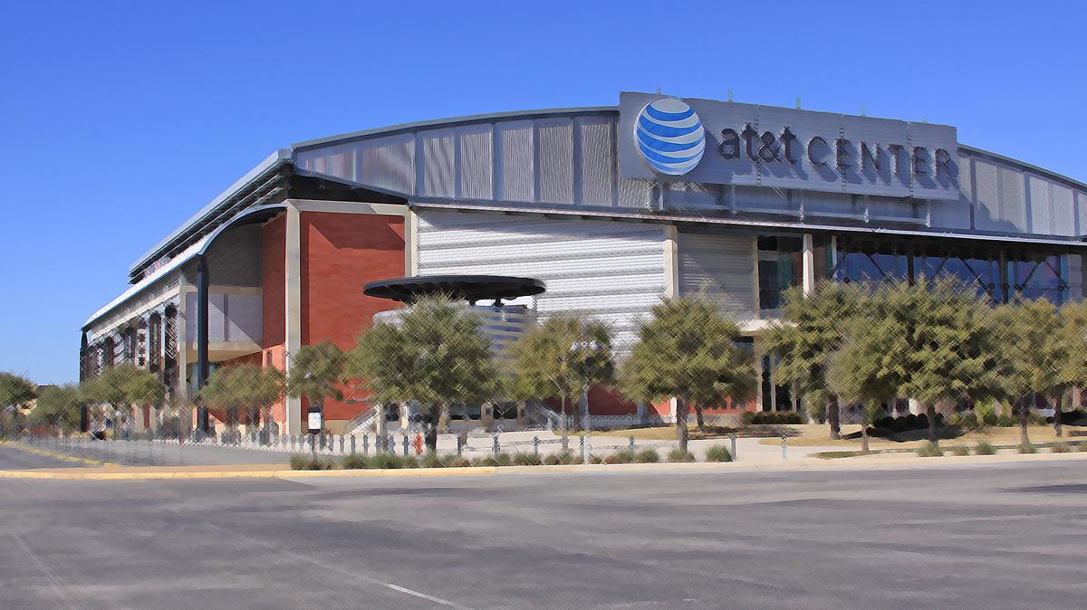 Spursâ home at the center of attention - San Antonio Business Journal