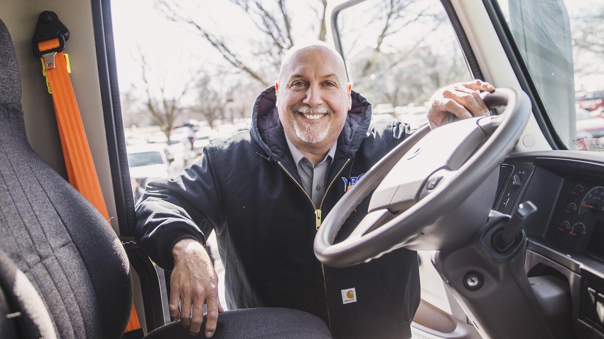 My ride in a YRC big rig Kansas City Business Journal