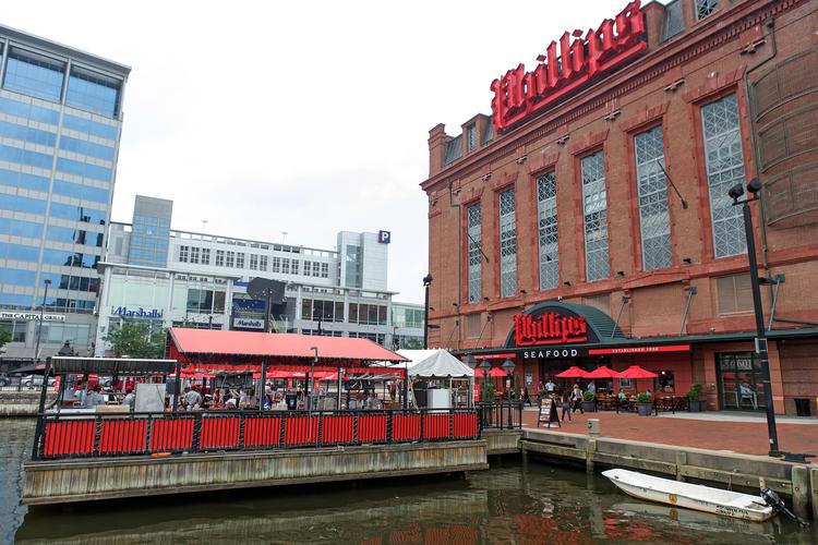 Phillips Seafood expanding Power Plant crab deck Baltimore Business