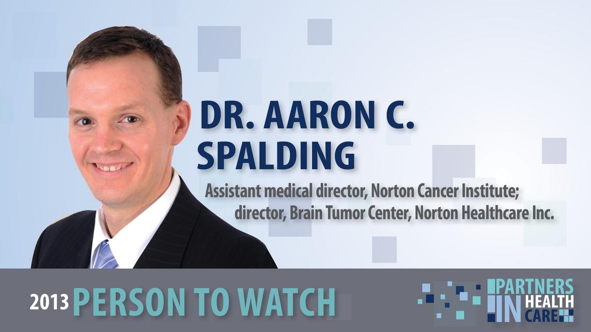 Dr. Aaron C. Spalding Louisville Business First