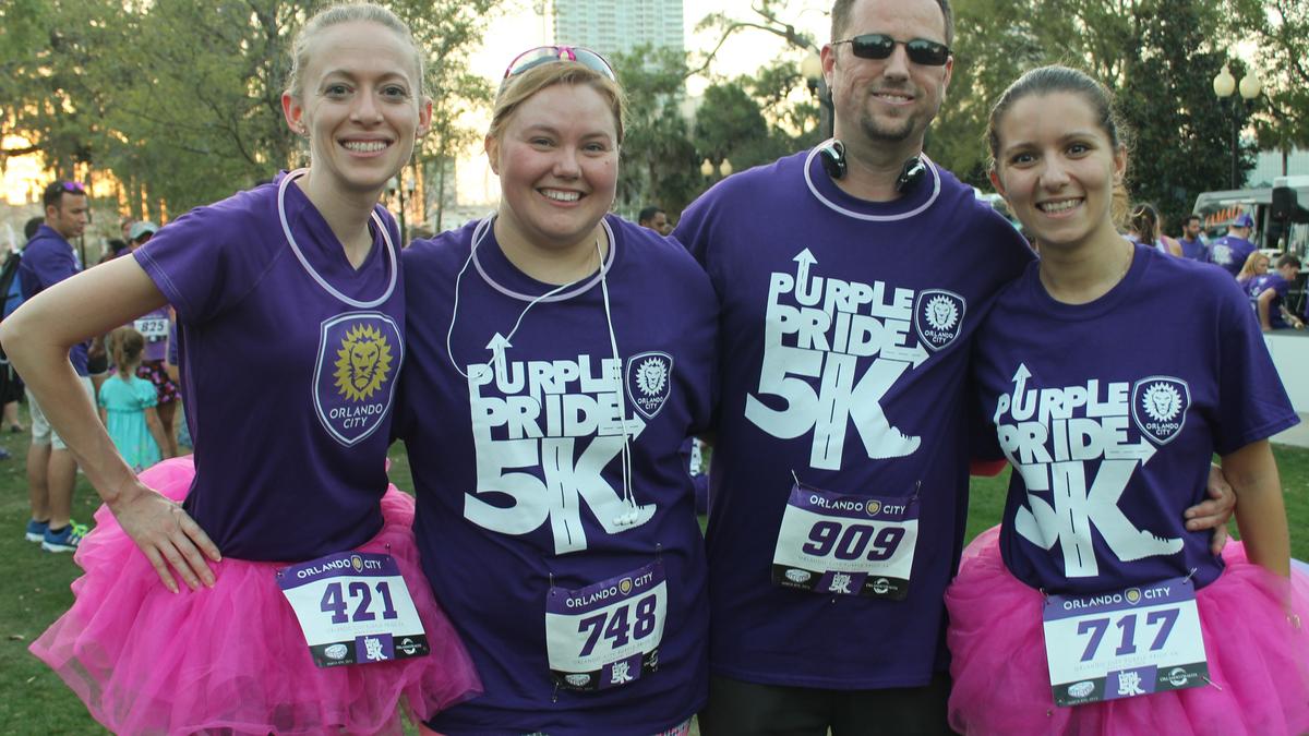 Orlando City Soccer's Purple Pride 5k draws thousands of runners