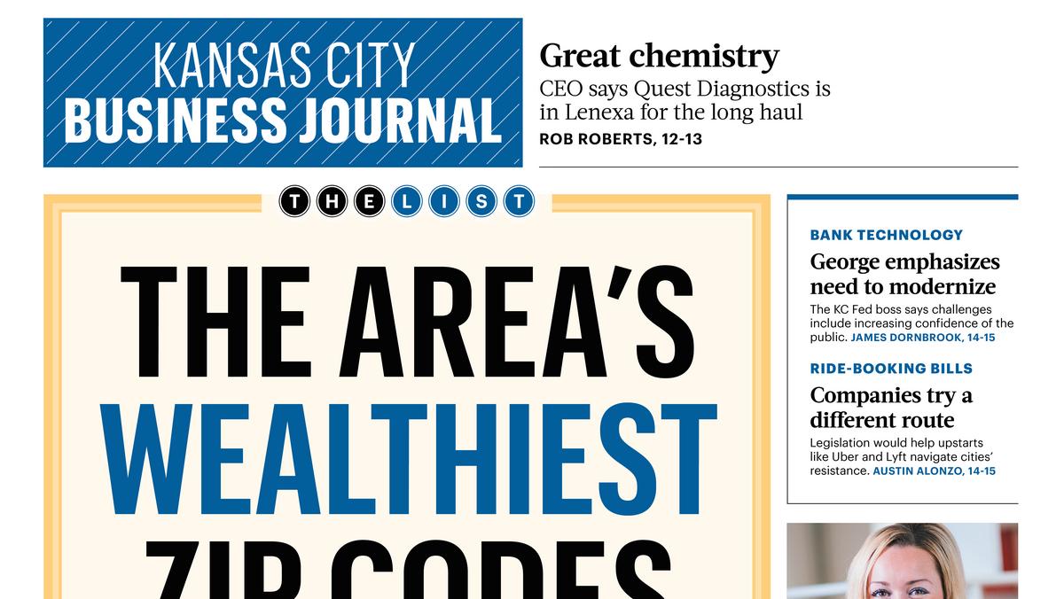 Cover Story KC area’s wealthiest ZIP codes Kansas City Business Journal