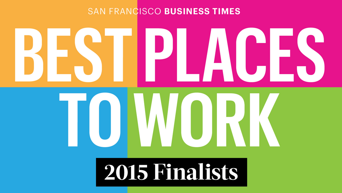 Best Places to Work 2015 finalists: Small companies - San Francisco