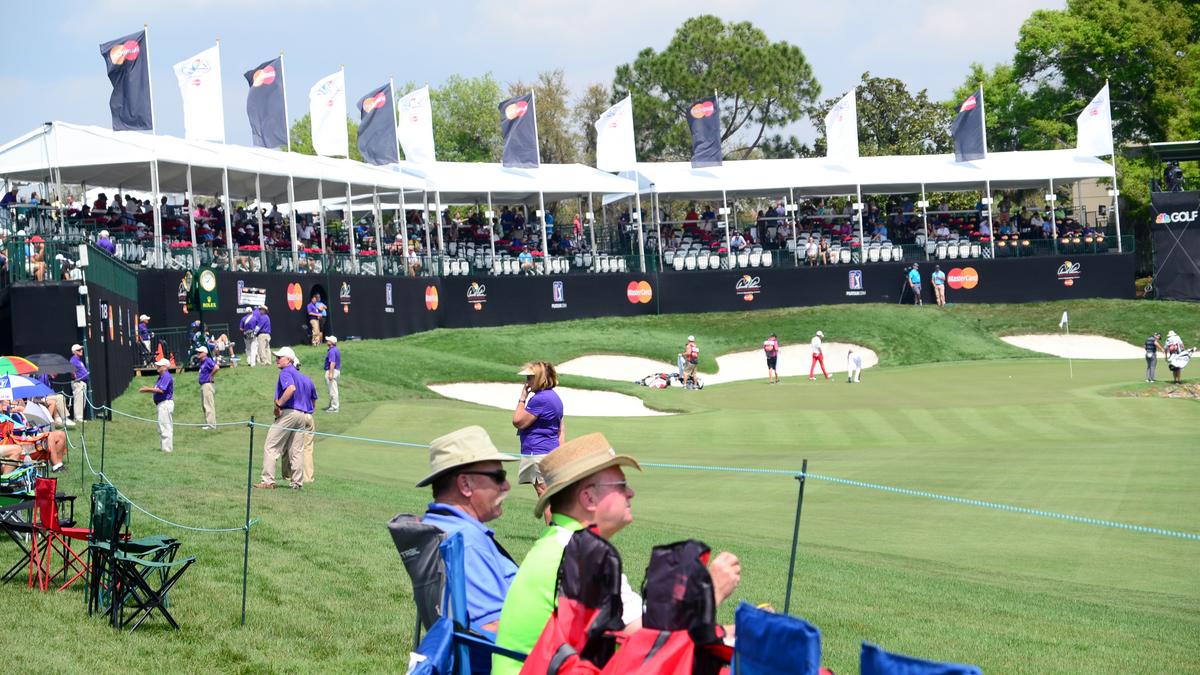 On course with the Golf Channel at the Arnold Palmer Invitational