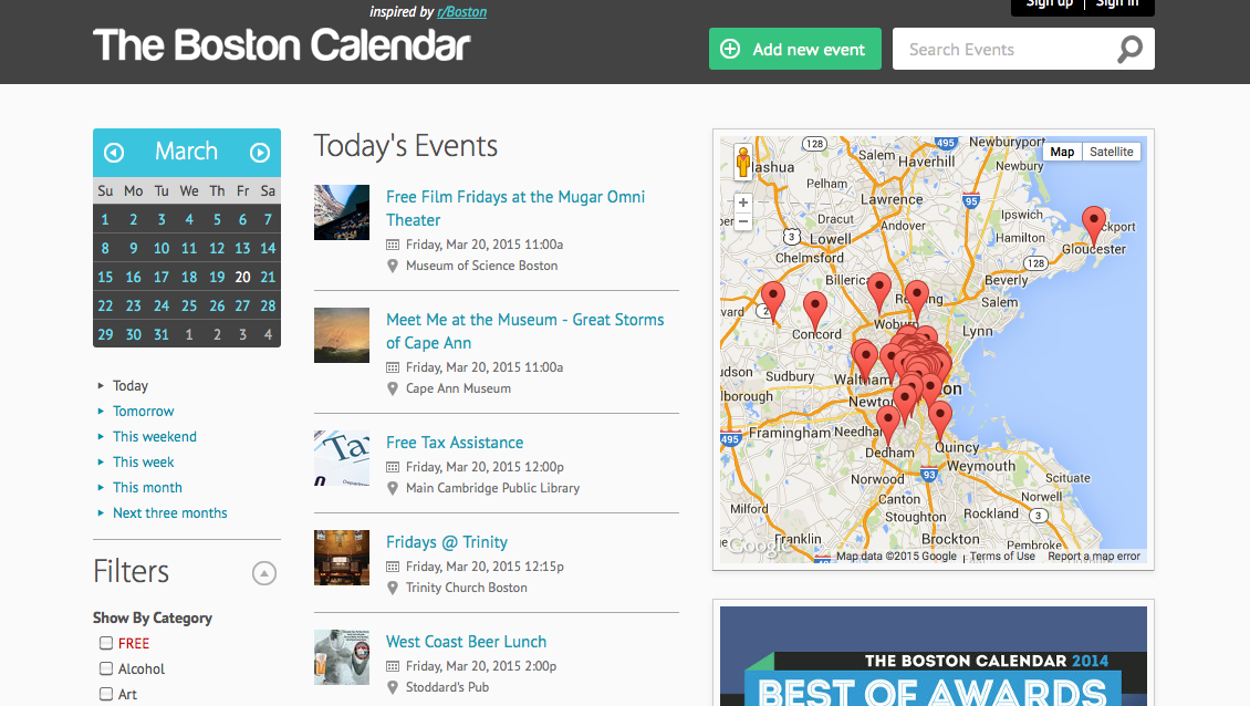 The Boston Calendar looks to investors for next evolution of events