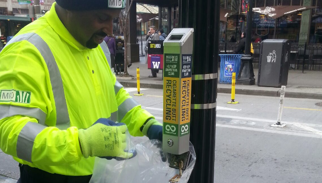 cigarette butt recycling Now we're even recycling cigarette butts in Seattle