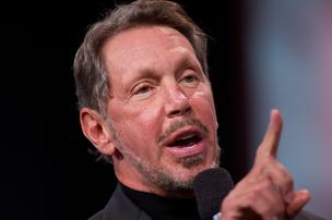 Larry Ellison, chief executive officer of Oracle Corp. Oracle today announced it was buying Nimbula, a cloud software provider. 