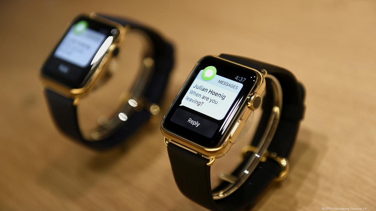 Apple watch in online finance