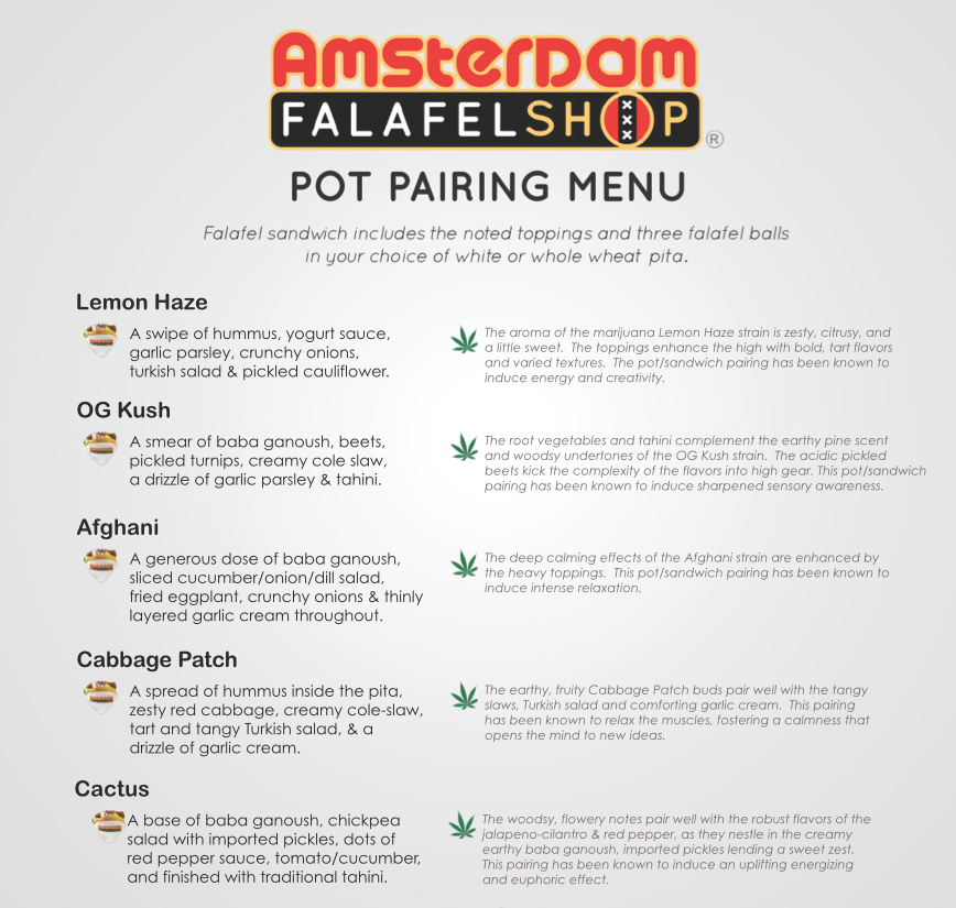 A local restaurant’s marijuanapairing menu Washington Business Journal