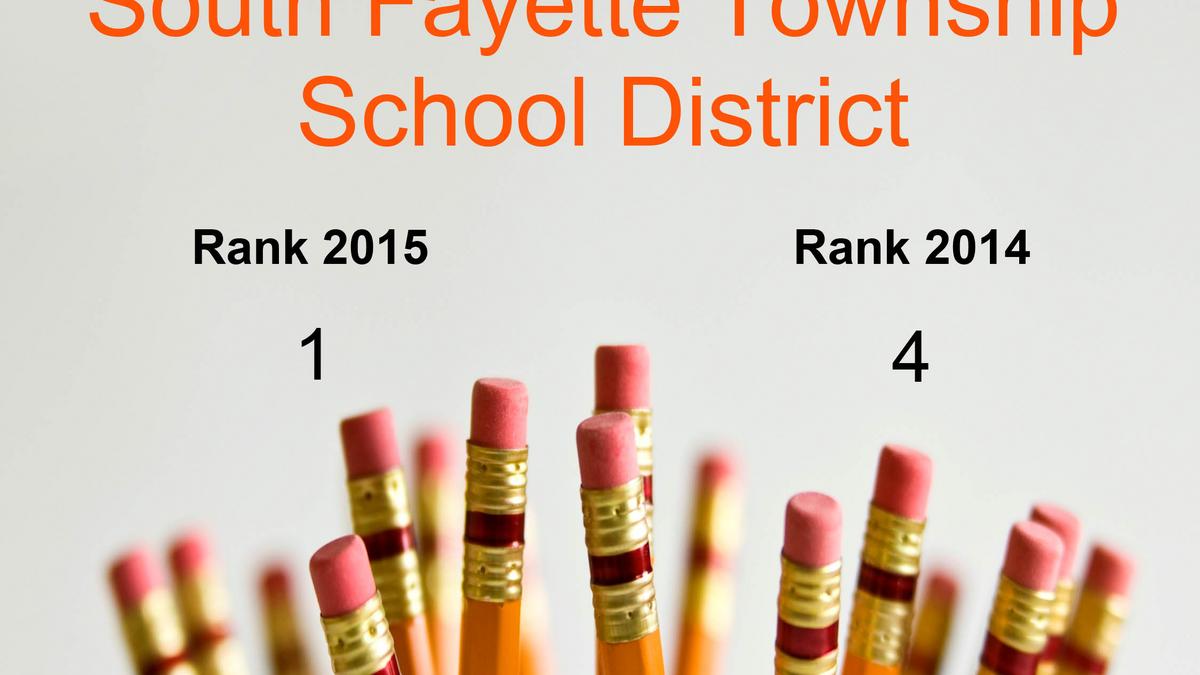Pittsburghregion school district rankings 2015 Pittsburgh Business Times