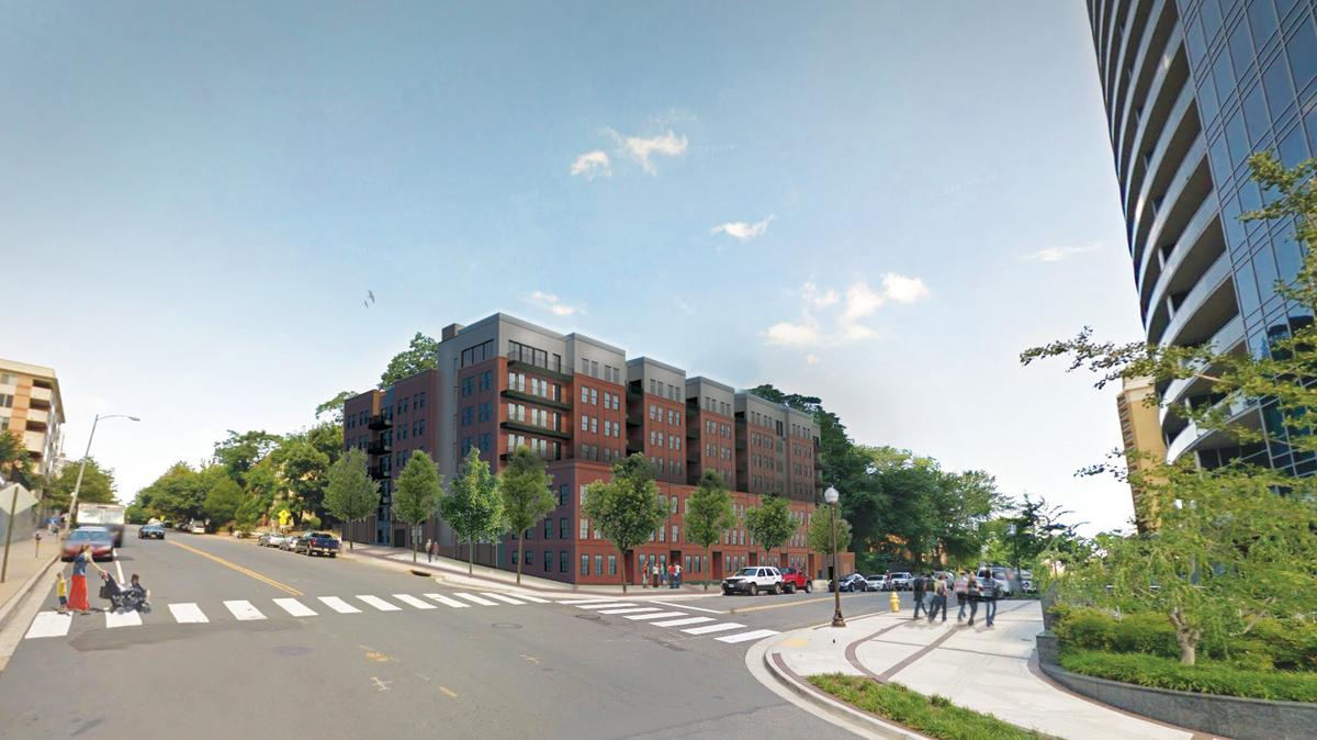 NVR on Key Redevelopment planned for aging Rosslyn apartment complex