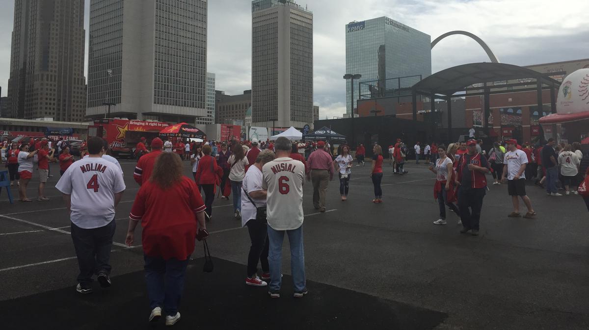 Here's what Opening Day looks like in downtown St. Louis (Video) St