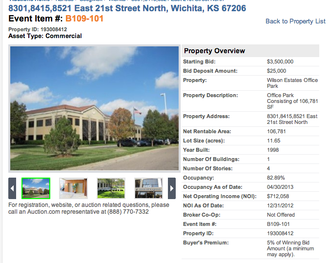 3 Wilson Estates office buildings to be auctioned online Wichita
