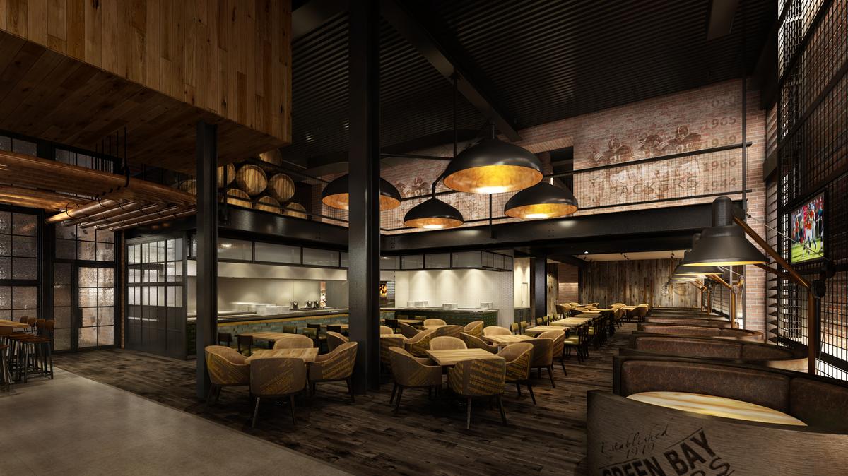 Green Bay Packers debut 1919 Kitchen & Tap restaurant at Lambeau Field