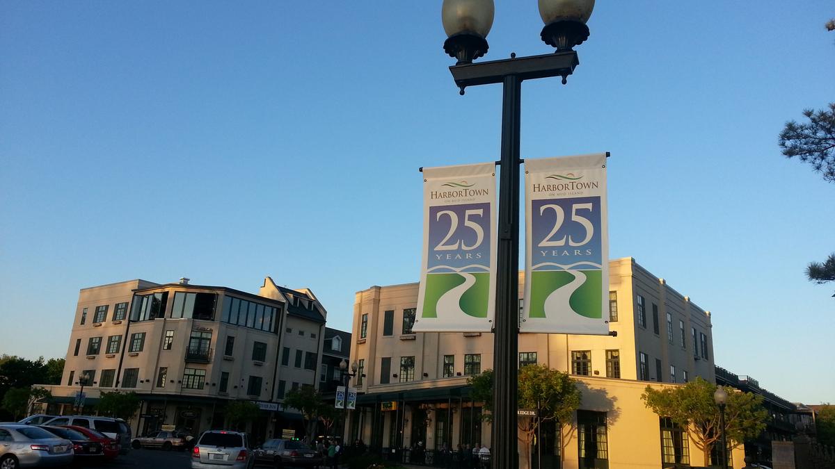 Harbor Town has the highest appraised value per acre, at 1.6 million