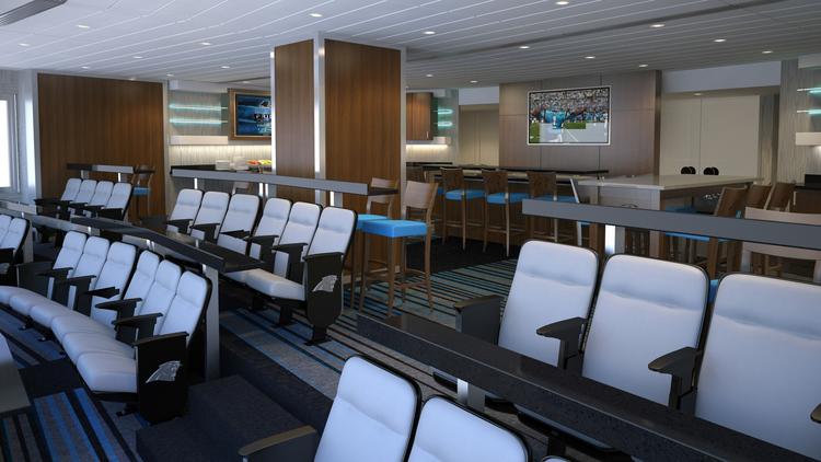 Carolina Panthers: Club Level – Wagner Murray Architects