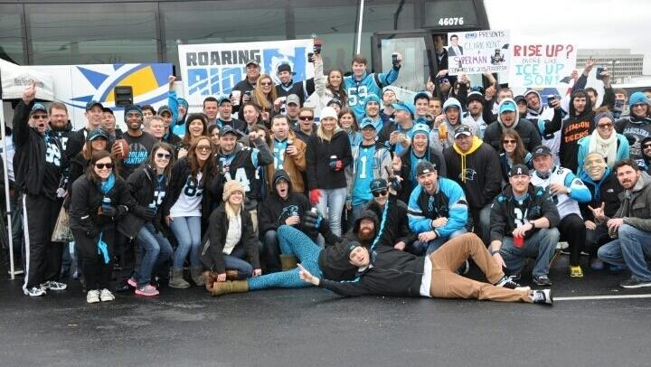 Tampa Riot - Carolina Panthers Fans in Tampa Bay