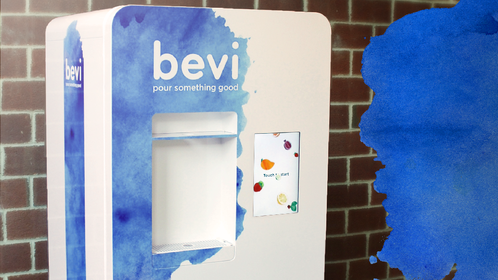 Bevi Introduces New Enhanced Water Machine for Commercial Locations
