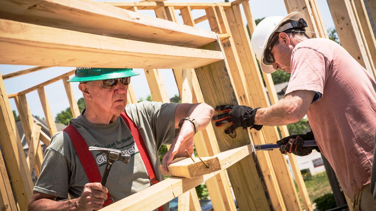 Image of the day Habitat For Humanity of Wake County frames house in