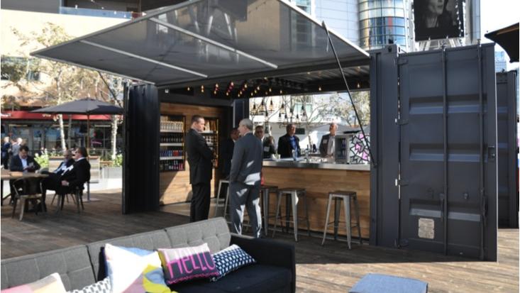 Navy Yard Has a New Shipping Container Bar With Pressed Juice