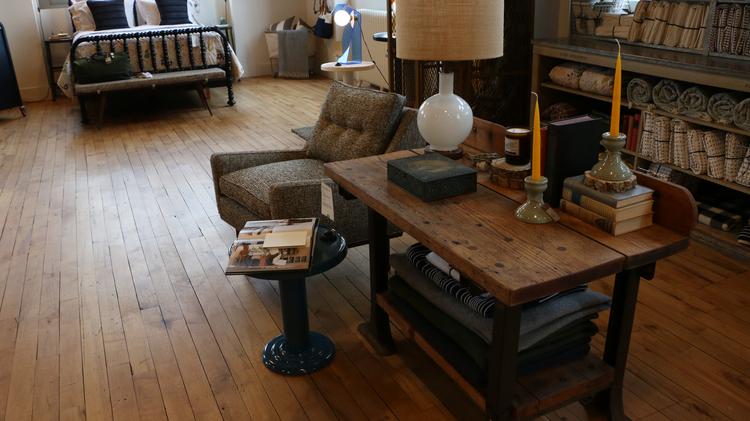 Schoolhouse Electric & Supply Co.'s retail showroom at its Northwest Portland, Ore., factory.