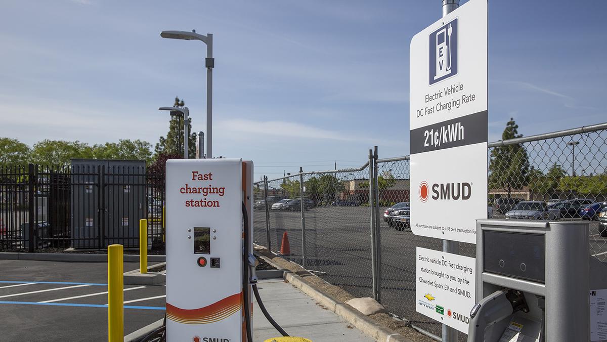 SMUD opens fastcharge station for electric cars in Citrus Heights