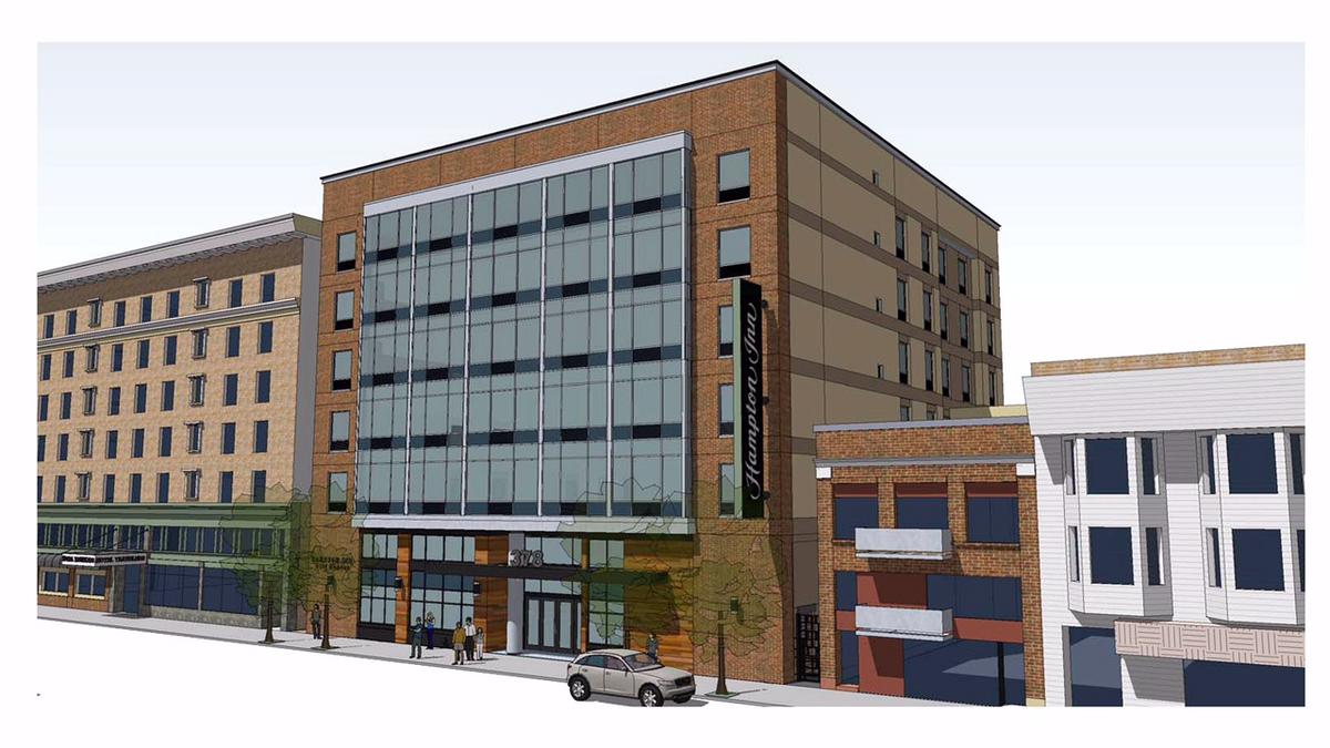 Hampton Inn Sets Sights On Downtown Oakland San Francisco Hampton Inn Sets Sights On Downtown Oakland San Francisco Business Times
