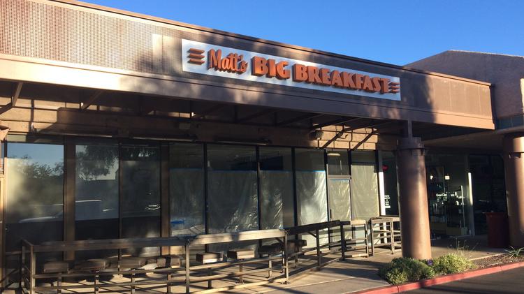 Matt S Breakfast Eyes Tempe For New Restaurant Phoenix Matt S Breakfast Owner Pool Expressed Interest In Opening A Restaurant Tempe
