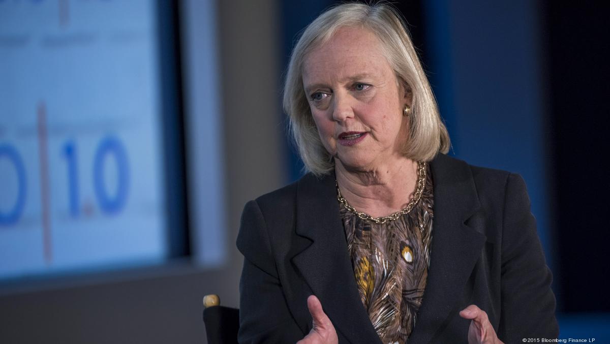Hewlett Packard Enterprise CEO and Republican fundraiser Meg Whitman