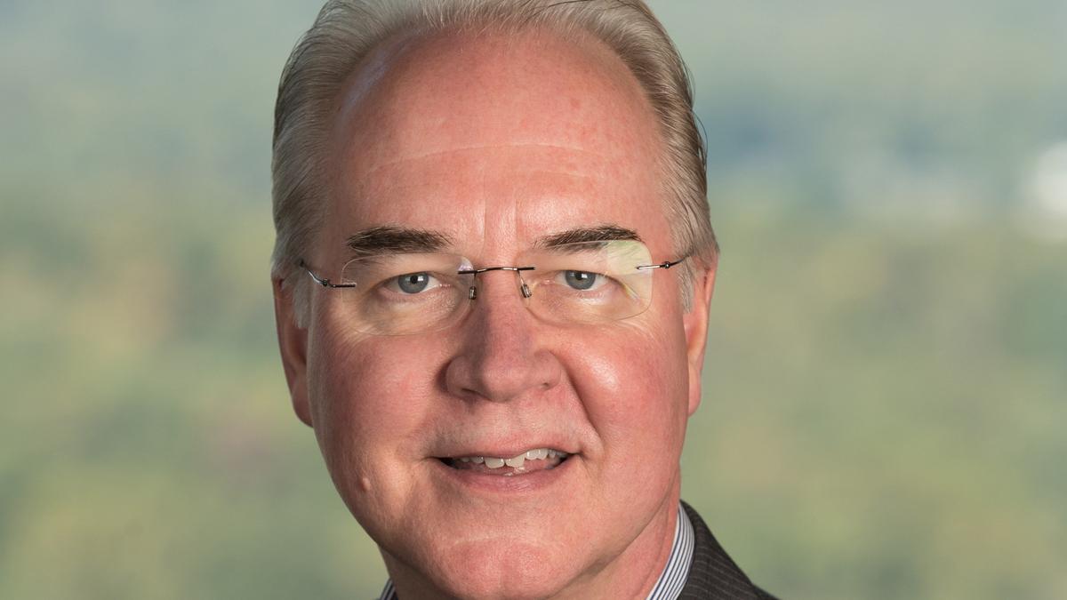 Trump taps Rep. Tom Price as secretary of Health and Human Services