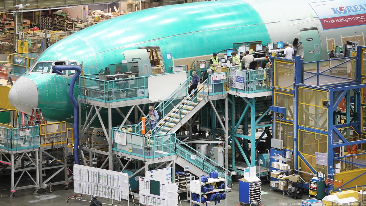 Boeing trims 777 production, expects to make Everett job reductions