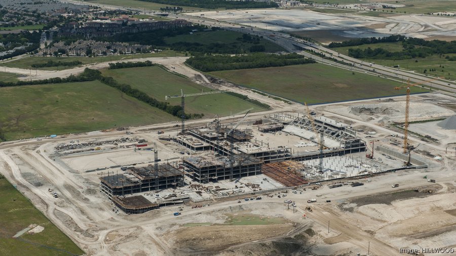 First & 10: Dallas Cowboys HQ and practice facility takes shape in