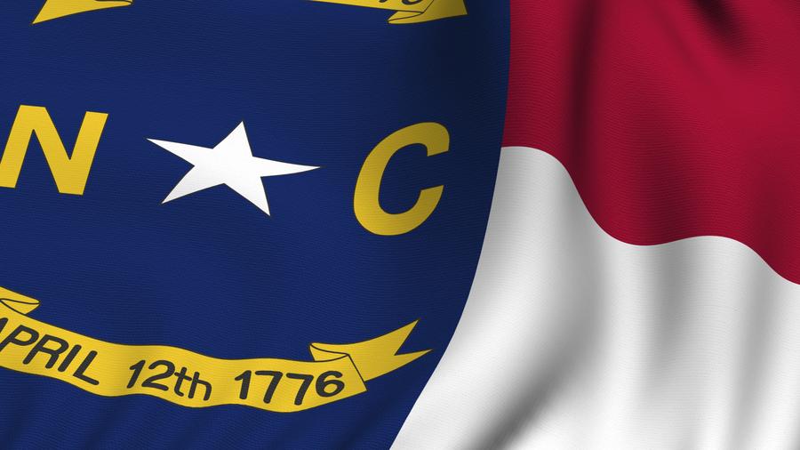 Rendered North Carolina Flag