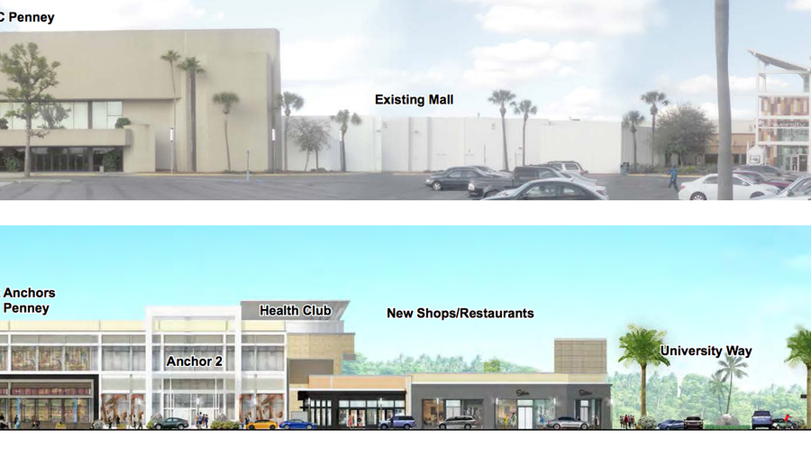 Going to the mall in Tampa? In the future, that could look very different