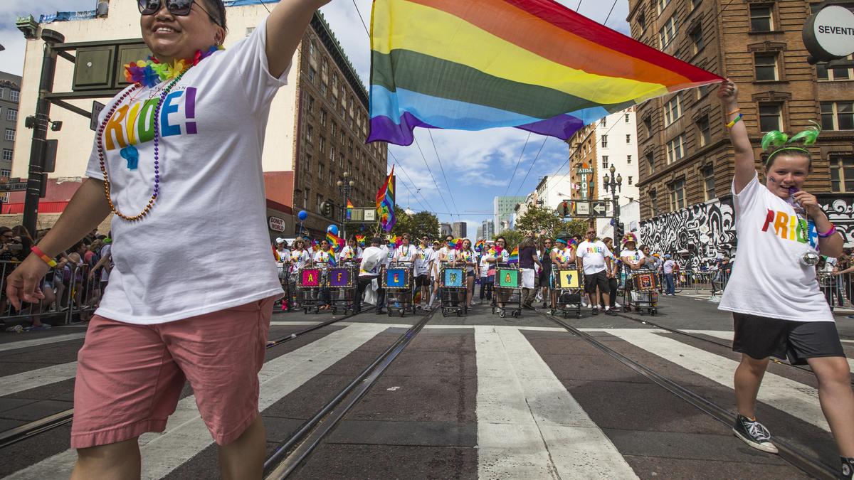 Bay Area Businesses Join In Historic San Francisco Pride March San