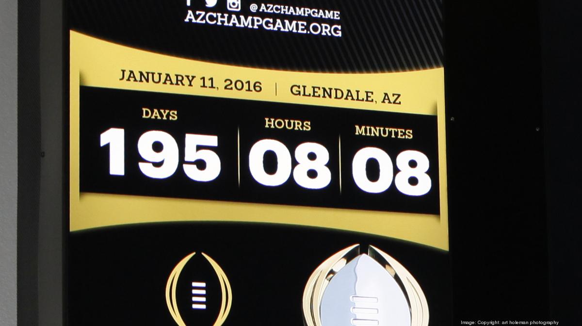 The countdown is on to College Football Playoff National Championshp