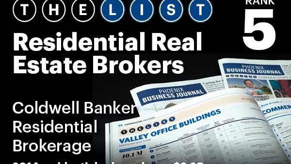 Top of the Phoenix Lists: Residential Real Estate Brokers - Phoenix Business Journal (blog)
