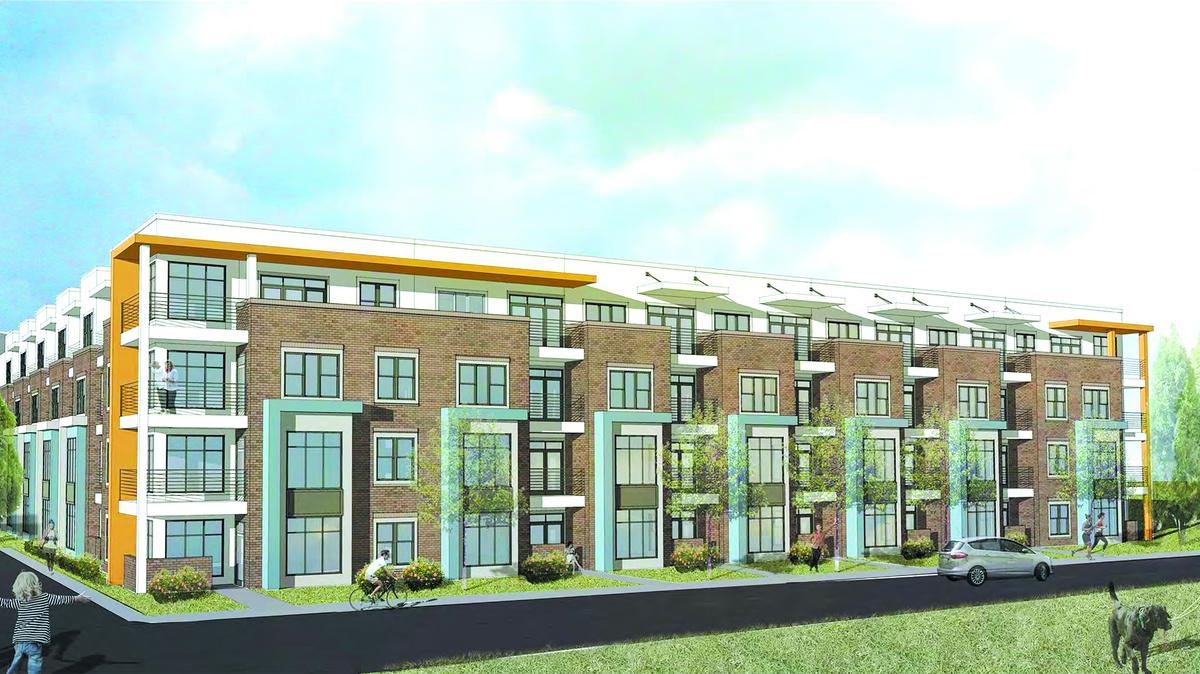 Developers planning more apartment and townhome projects for Charlotte