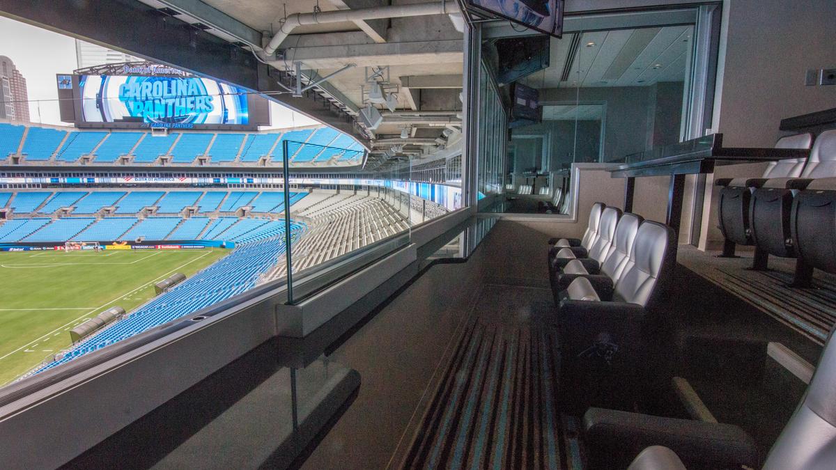 carolina panthers box seats cost