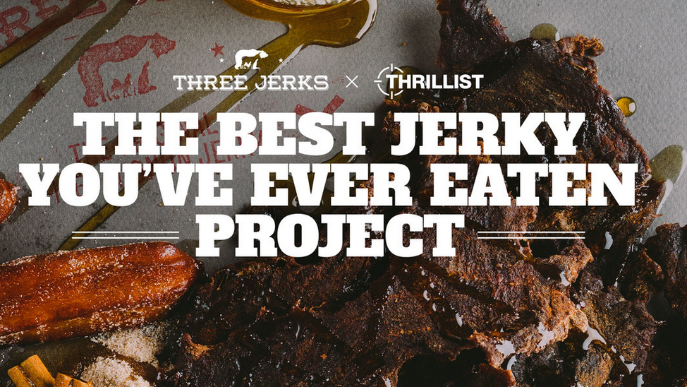 Thrillist and Three Jerks Jerky partner on food debut New York