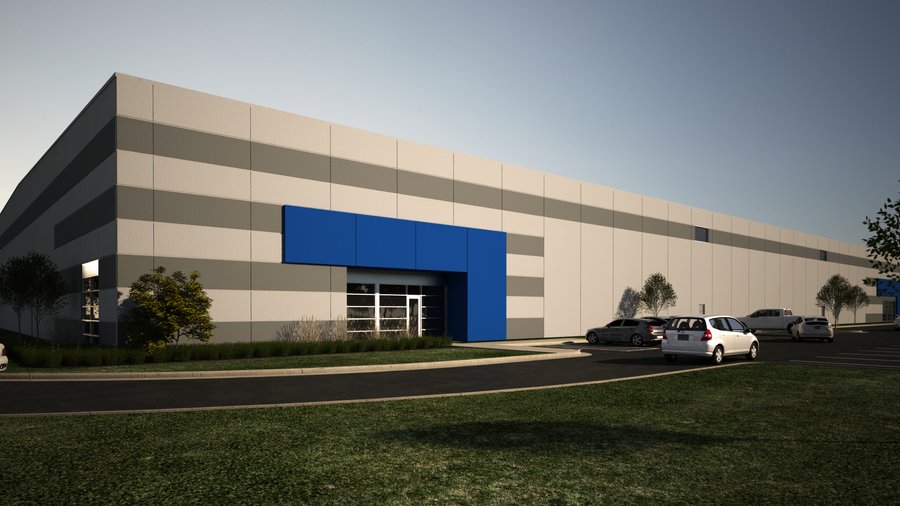 Pizzuti and USAA Real Estate planning spec distribution center at