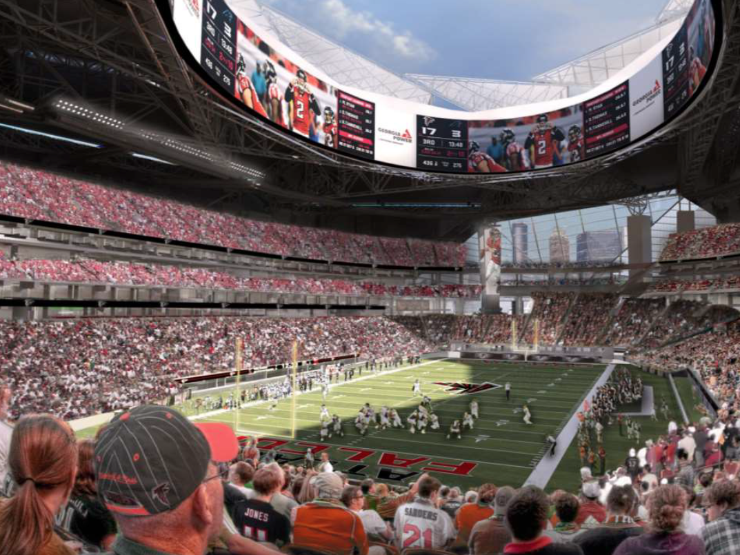 Mercedes won't exit Saints stadium pact with new Falcons deal