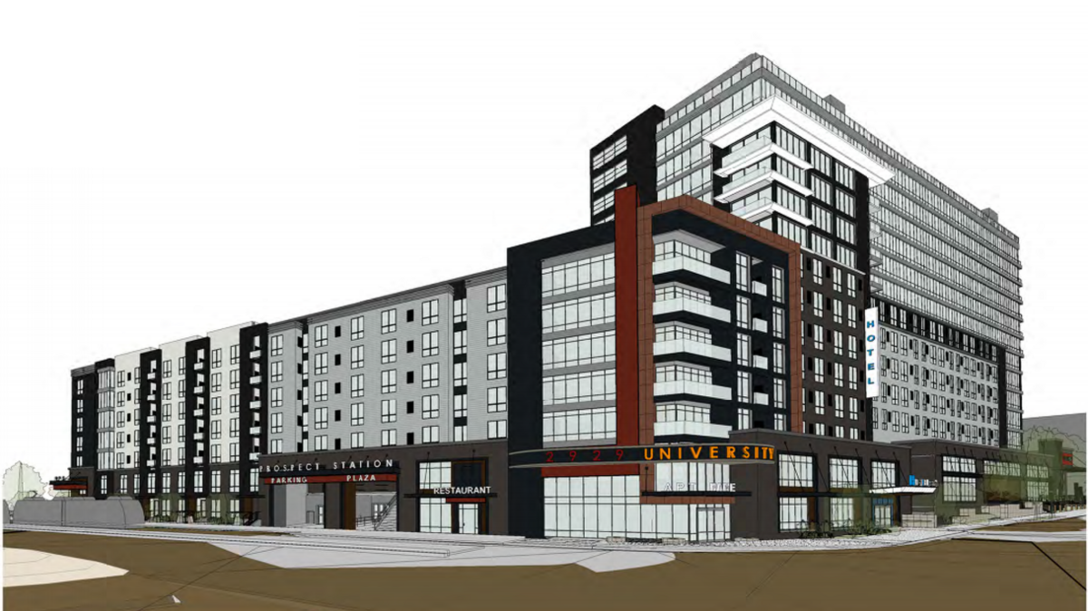 CA Ventures pitches massive project with apartments, hotel and retail