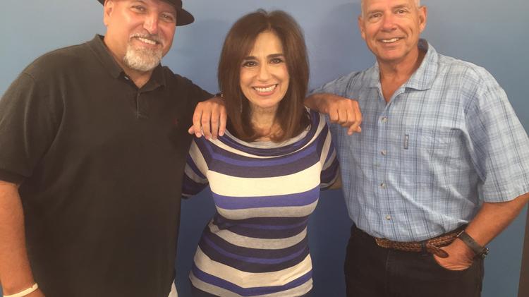 WOGL 98.1's "Breakfast Club" morning team of (from left) Frank Lewis, Valerie Knight and Bill Zimpfer will be moving to the suburbs with the rest of the highly rated station's programming personnel.