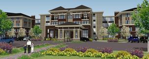 Ryan Cos. and SilverCrest will develop a first-phase of the project with 260,000-square-foot, four-story building that has 182 units and a mixture of independent assisted living and memory care units. 