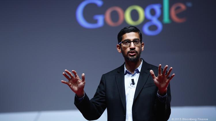 tåge knap en anden Sundar Pichai has taken over as CEO of Google - Silicon Valley Business  Journal